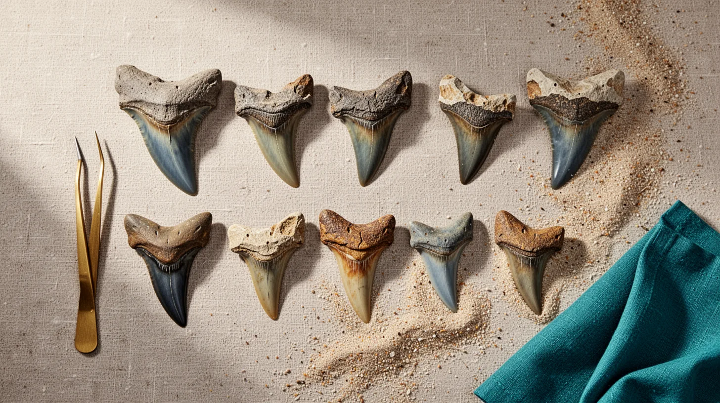 How to Grade and Value Fossil Shark Teeth